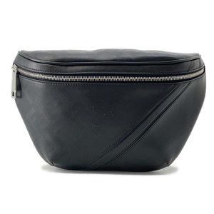 FENDI Black Zucca Hobo Bag